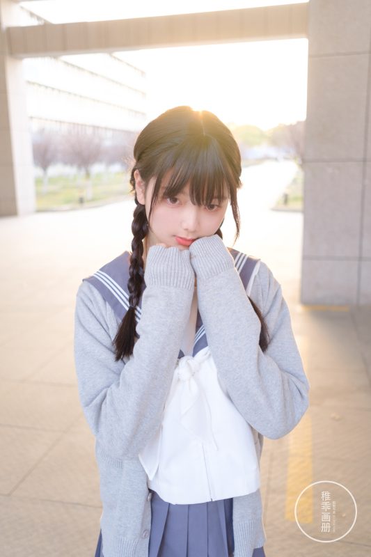 图片[3]-稚乖画册 NO.005 晴空03 双马尾jk [71P1V-0.99GB]