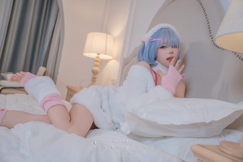图片[5]-咬一口兔娘 - T3特典 蕾姆咩咩 [53P-570M]