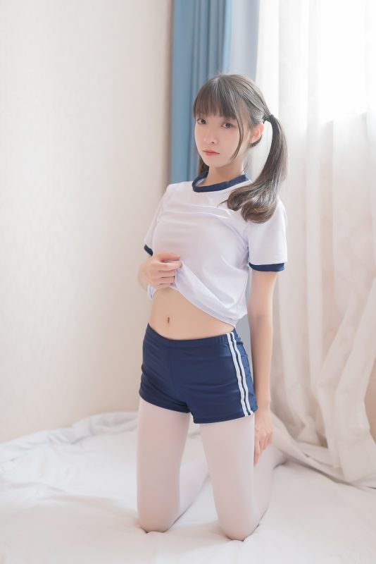 图片[4]-风之领域 NO.006 运动风白丝少女[50P／80MB]