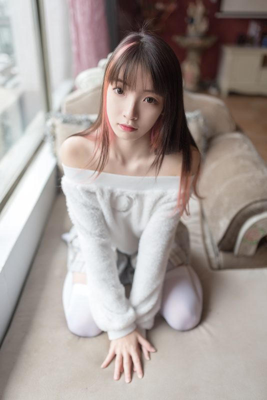 图片[4]-风之领域 NO.013 清纯的白丝小姐姐[49P／78.3MB]