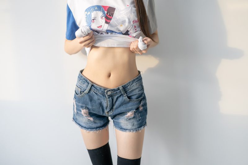 图片[5]-风之领域 NO.121 牛仔短裤与黑丝袜[47P／135MB]
