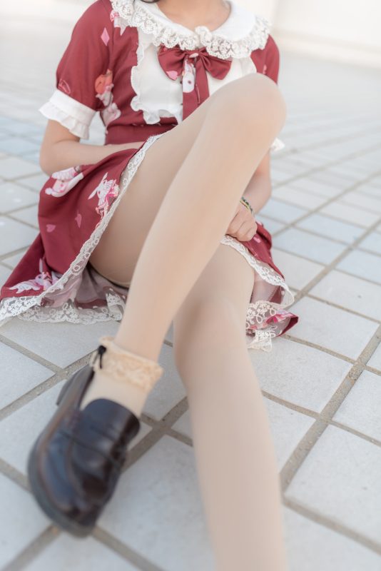 图片[4]-风之领域 NO.154 街道上的红裙女孩[47P／135MB]