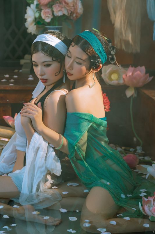 图片[3]-云溪溪 - 奶桃桃&轩萧学姐-白娘子&青蛇[26P+1V-416MB]