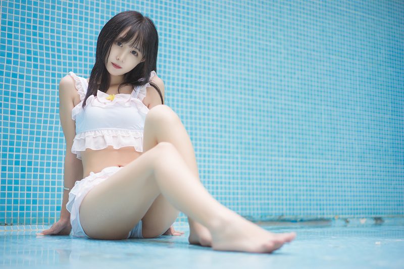 图片[3]-风之领域 NO.090 泳池里的少女[40P／163MB]