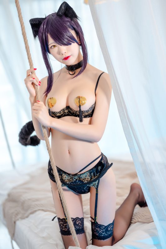 图片[3]-水淼Aqua NO.09 黑猫 [30P11V-1.26GB]